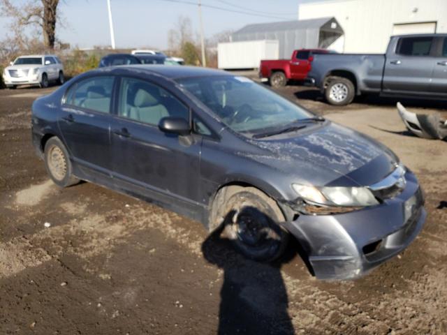 2HGFA162X9H011815 - 2009 HONDA CIVIC DX GRAY photo 4