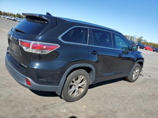 5TDJKRFH7ES013574 - 2014 TOYOTA HIGHLANDER XLE BLACK photo 3