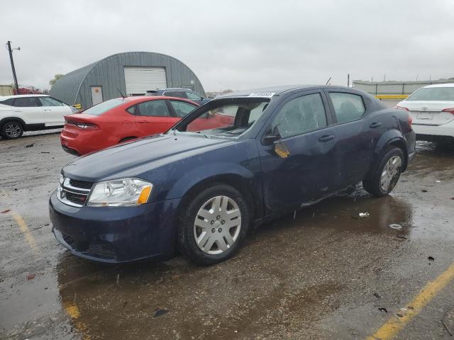 1C3CDZAB2EN174138 - 2014 DODGE AVENGER SE BLUE photo 1