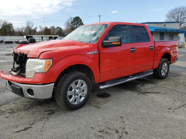 1FTFW1CF5DKD63404 - 2013 FORD F150 SUPERCREW RED photo 1