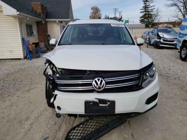 WVGBV7AX4GW603230 - 2016 VOLKSWAGEN TIGUAN S WHITE photo 5