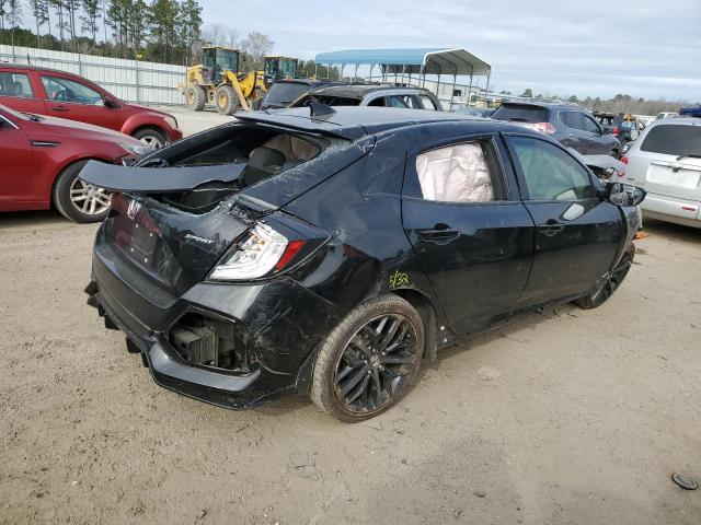 SHHFK7H47MU212453 - 2021 HONDA CIVIC SPORT 黑色 照片 3
