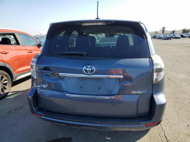 2T3YL4DV5DW002139 - 2013 TOYOTA RAV4 EV BLUE photo 6