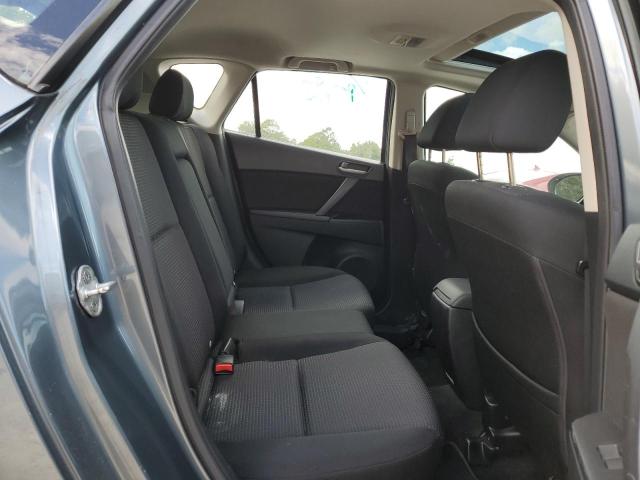 JM1BL1L77C1693243 - 2012 MAZDA 3 I GRAY photo 10