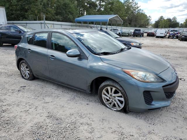 JM1BL1L77C1693243 - 2012 MAZDA 3 I GRAY photo 4