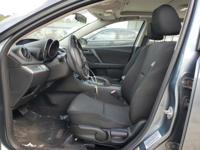 JM1BL1L77C1693243 - 2012 MAZDA 3 I GRAY photo 7
