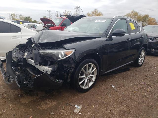 ZASFAKBNXJ7B65856 - 2018 ALFA ROMEO STELVIO TI BLACK photo 1