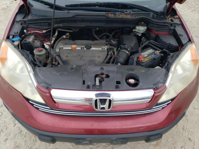 JHLRE48708C061542 - 2008 HONDA CR-V EXL BURGUNDY photo 12