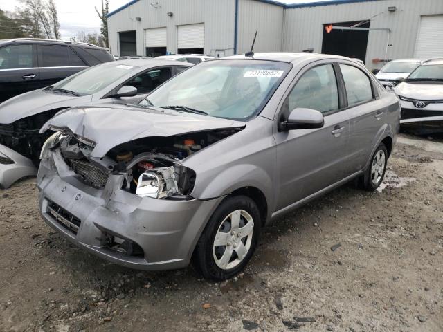 KL1TD5DE6BB203817 - 2011 CHEVROLET AVEO LS 灰色 照片 1