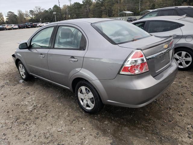 KL1TD5DE6BB203817 - 2011 CHEVROLET AVEO LS 灰色 照片 2