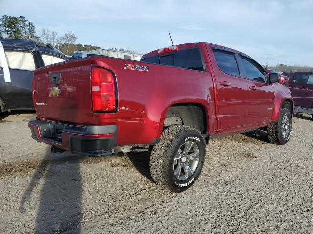 1GCGSDEN6H1201122 - 2017 CHEVROLET COLORADO Z71 RED photo 3