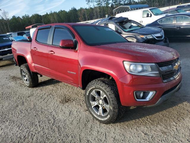 1GCGSDEN6H1201122 - 2017 CHEVROLET COLORADO Z71 RED photo 4