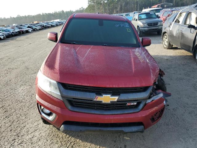 1GCGSDEN6H1201122 - 2017 CHEVROLET COLORADO Z71 RED photo 5