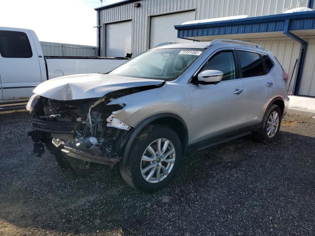 KNMAT2MV7HP606136 - 2017 NISSAN ROGUE S SILVER photo 1