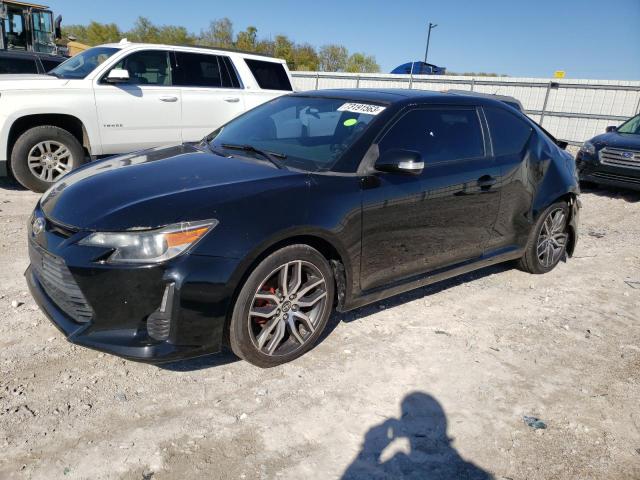 JTKJF5C78F3097019 - 2015 TOYOTA SCION TC BLACK photo 1