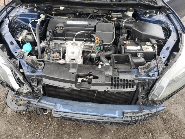 1HGCR2F30EA255377 - 2014 HONDA ACCORD LX BLUE photo 11