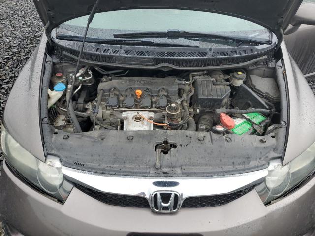 2HGFA16969H511368 - 2009 HONDA CIVIC EXL ნაცრისფერი ფოტო 11