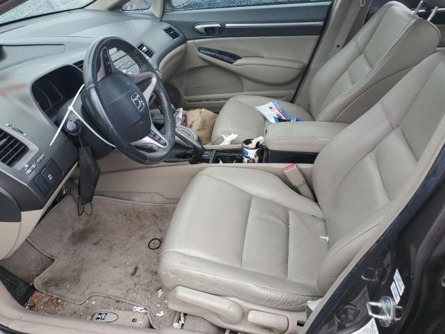 2HGFA16969H511368 - 2009 HONDA CIVIC EXL ნაცრისფერი ფოტო 7