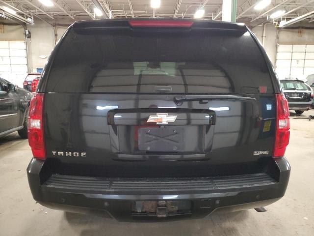 1GNFK13047J322609 - 2007 CHEVROLET TAHOE K1500 BLACK photo 6