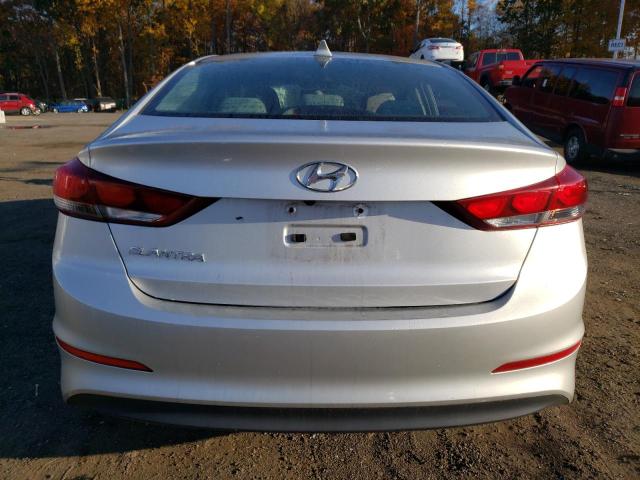 5NPD84LF6JH235413 - 2018 HYUNDAI ELANTRA SEL SILVER photo 6