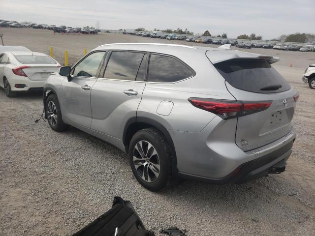 5TDHZRBH9LS502118 - 2020 TOYOTA HIGHLANDER XLE Gümüş foto 2