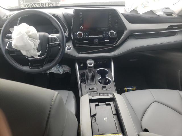 5TDHZRBH9LS502118 - 2020 TOYOTA HIGHLANDER XLE Gümüş foto 8