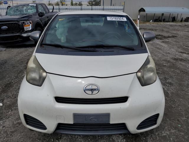 JTNJJXB07CJ018318 - 2012 TOYOTA SCION IQ WHITE photo 5