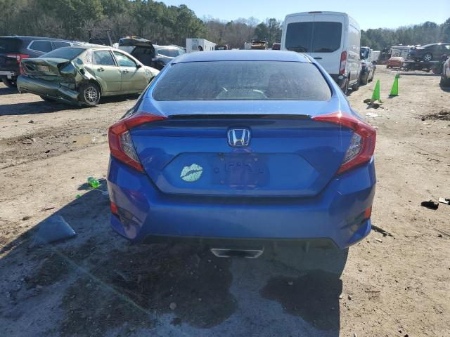 19XFC2F81KE038115 - 2019 HONDA CIVIC SPORT BLUE photo 6