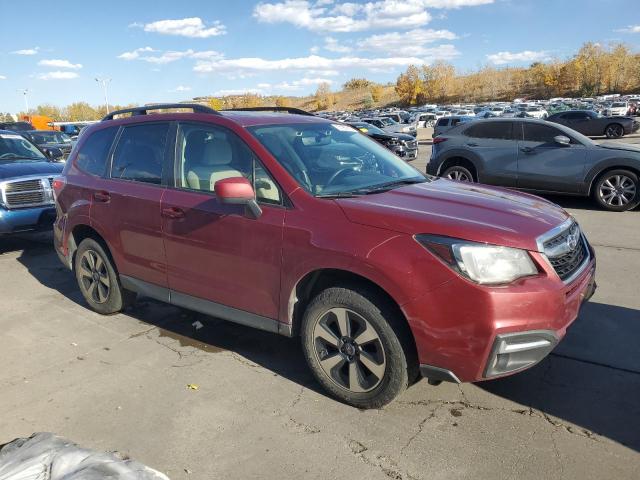 JF2SJAGC5HH574846 - 2017 SUBARU FORESTER 2.5I PREMIUM MAROON photo 4