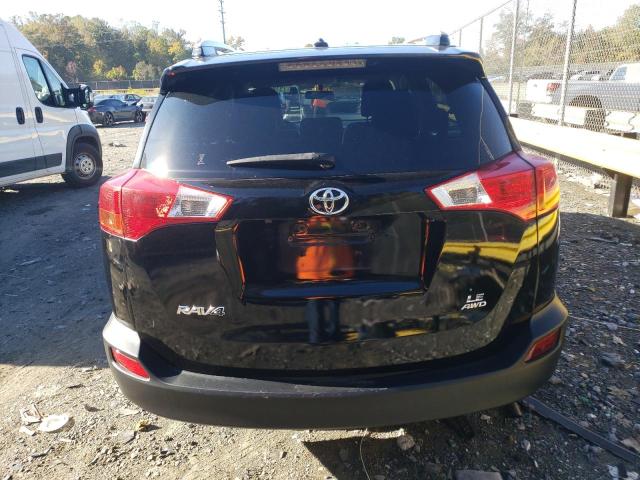 JTMRFREV0EJ011600 - 2014 TOYOTA RAV4 XLE BLACK photo 6