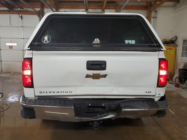 2GCVKPEC1K1199479 - 2019 CHEVROLET SILVERADO K1500 LT WHITE photo 6