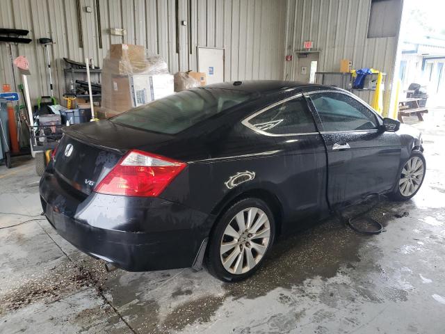 1HGCS22889A003999 - 2009 HONDA ACCORD EXL BLACK photo 3