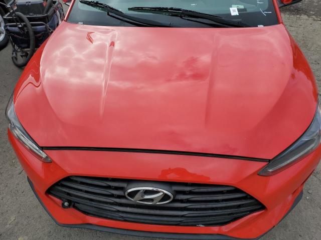 KMHTG6AF2KU017517 - 2019 HYUNDAI VELOSTER BASE RED photo 11