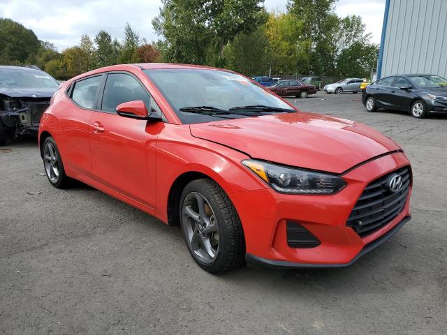 KMHTG6AF2KU017517 - 2019 HYUNDAI VELOSTER BASE RED photo 4