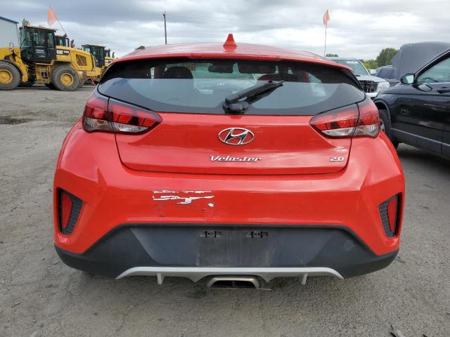 KMHTG6AF2KU017517 - 2019 HYUNDAI VELOSTER BASE RED photo 6