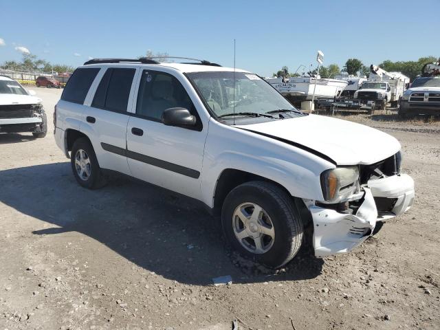 1GNDT13S952323283 - 2005 CHEVROLET TRAILBLAZE LS WHITE photo 4