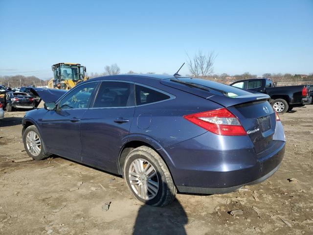 5J6TF3H55CL004197 - 2012 HONDA CROSSTOUR EXL BLUE photo 2