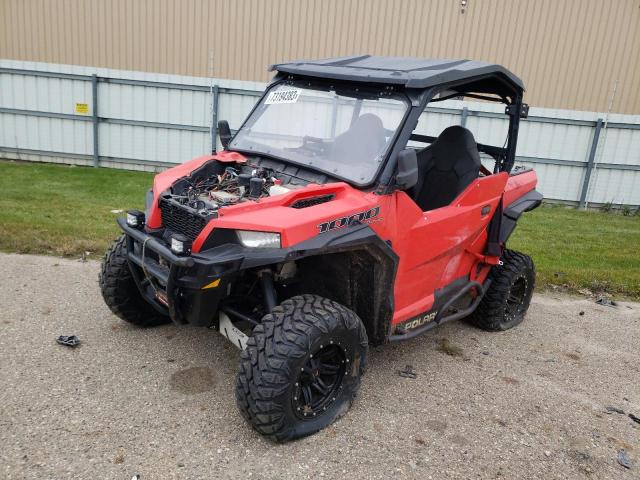 3NSRGE991HH004124 - 2017 POLARIS GENERAL 1000 EPS RED photo 2