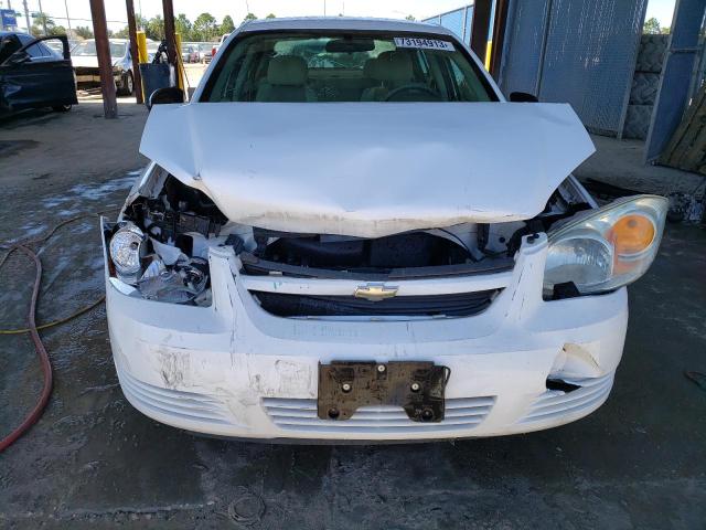 1G1AK55F667825395 - 2006 CHEVROLET COBALT LS WHITE photo 5