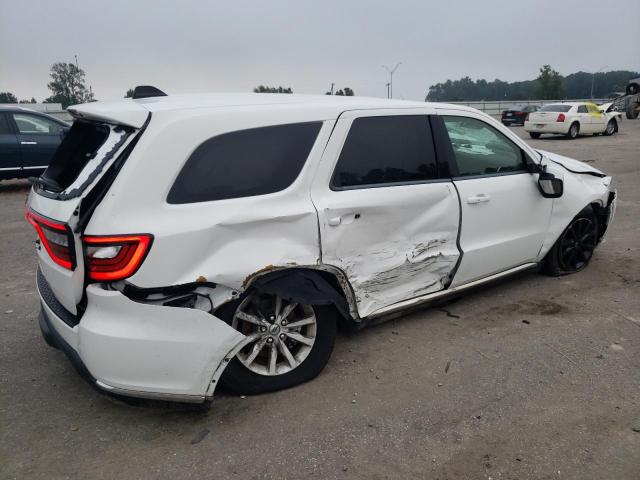 1C4SDJFTXLC213688 - 2020 DODGE DURANGO SSV WHITE photo 3