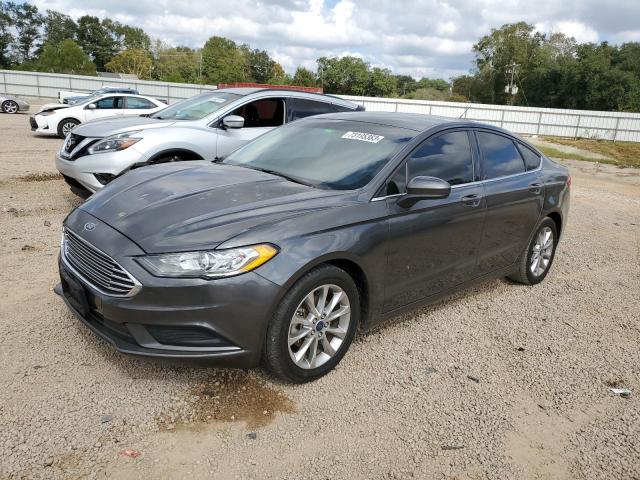 3FA6P0HD5HR289939 - 2017 FORD FUSION SE CHARCOAL photo 1