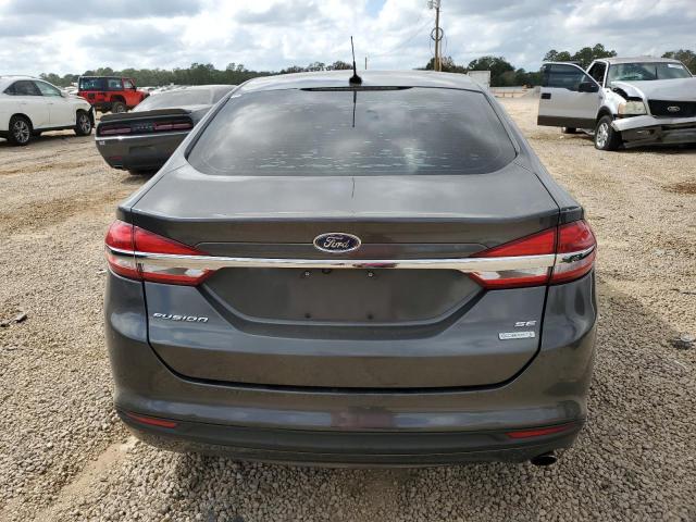 3FA6P0HD5HR289939 - 2017 FORD FUSION SE CHARCOAL photo 6