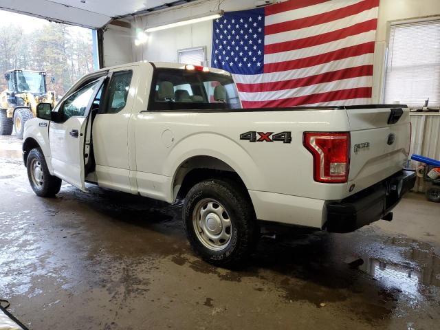 1FTEX1E82GFB03837 - 2016 FORD F150 SUPER CAB WHITE photo 2