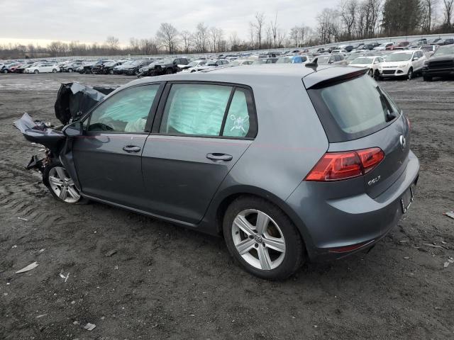 3VW117AU7HM030646 - 2017 VOLKSWAGEN GOLF S GRAY photo 2