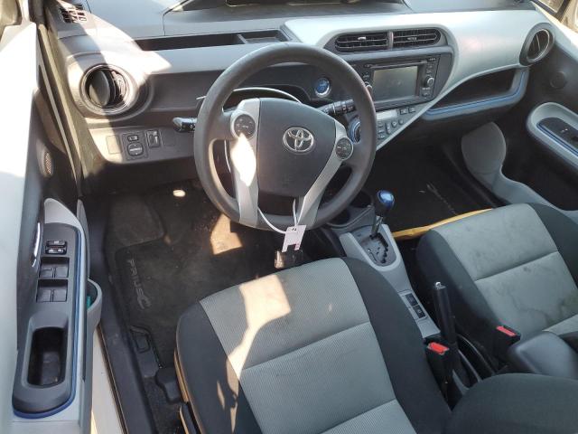 JTDKDTB32C1524870 - 2012 TOYOTA PRIUS C WHITE photo 8