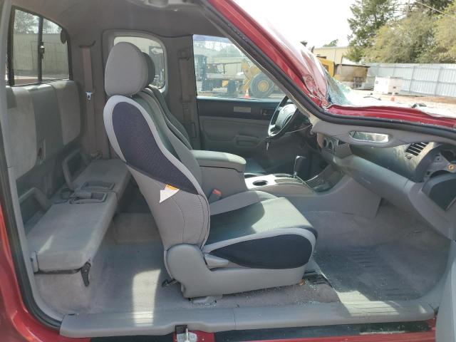5TEUU42N25Z002975 - 2005 TOYOTA TACOMA ACCESS CAB ბურგუნდია ფოტო 10