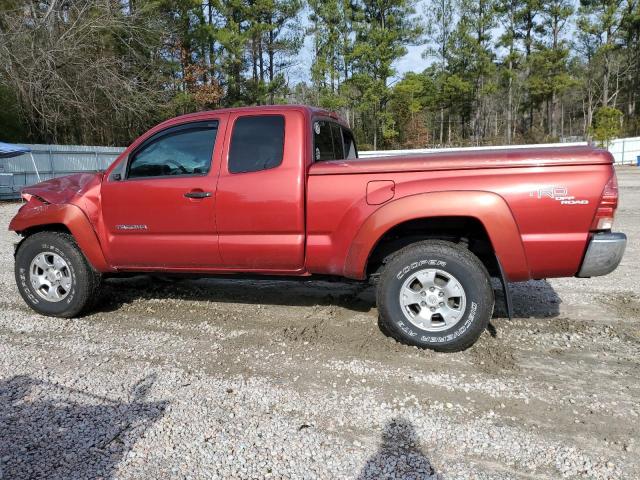 5TEUU42N25Z002975 - 2005 TOYOTA TACOMA ACCESS CAB ბურგუნდია ფოტო 2
