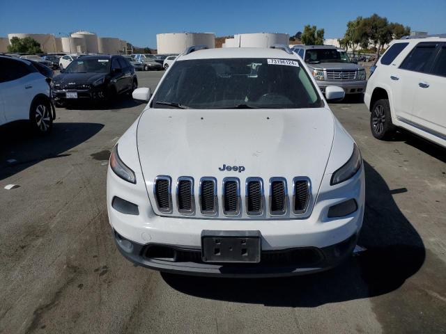 1C4PJMCS6EW265364 - 2014 JEEP CHEROKEE LATITUDE WHITE photo 5