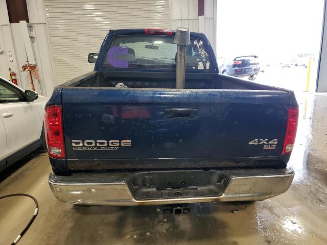 3D7KU28C54G122657 - 2004 DODGE RAM 2500 ST BLUE photo 6