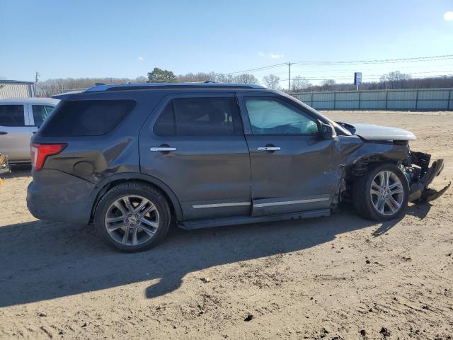 1FM5K8F83HGA41457 - 2017 FORD EXPLORER LIMITED SILVER photo 3